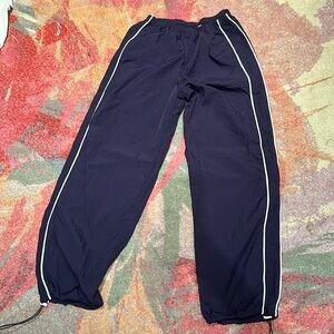 Y2K cargo pants navy blue